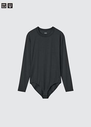 Боді airism з довгим рукавом uniqlo