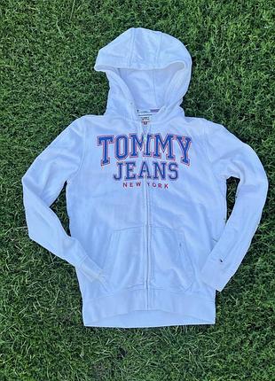 Зип-худи tommy hilfiger jeans big logo | оригинал