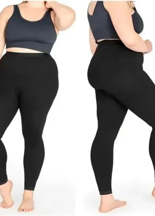 Жіночі чорні компресійні легінси sleep slimmers легінси для сну