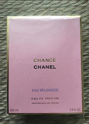 Парфумована вода eau splendid chanel chance 100 мл