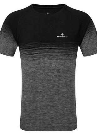 Спортивная беговая футболка ronhill infinity marathon mens short sleeved running