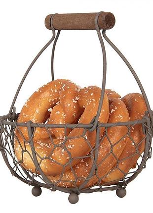 Металлическая корзина с ручкой, 14*7/17 см, nd-6y5705 nai