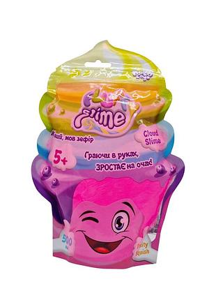 Вязкая масса "fluffy slime" fls-02-01u упаковка 500 мл розовый