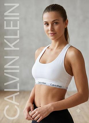 Спортивний топ calvin klein, оригінал, білий