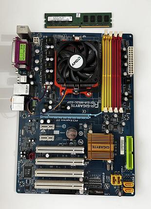 Материнская плата gigabyte ga-m52l-s3p socket am2 / am2+ + подарки