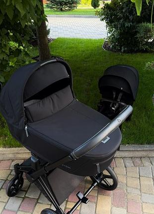 Cybex priam 4.0 sepia black на шасі matt black (2025г)