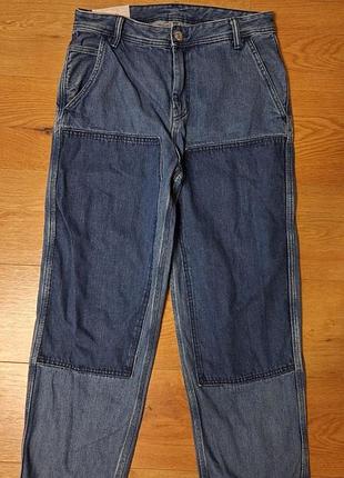 Джинсы мужские синие loose fit h&amp;m, размер s - m.