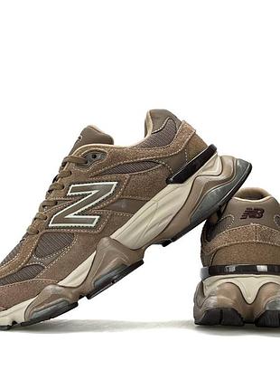 Мужские кроссовки new balance 9060 brown 5
