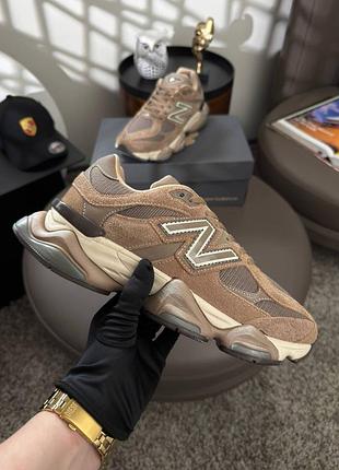 Мужские кроссовки new balance 9060 brown 6