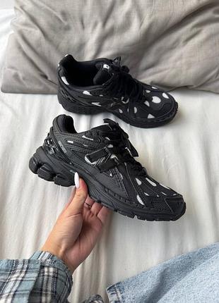 New balance 1906 polka dot black white