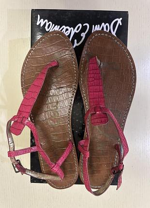 Сандалі sam edelman gigi 39 розмір 25,5 см рожеві