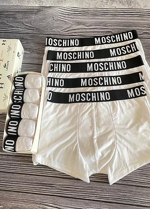 Набор трусы боксерки moschino