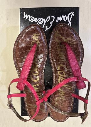 Сандалі sam edelman gigi 39 розмір 25,5 см рожеві