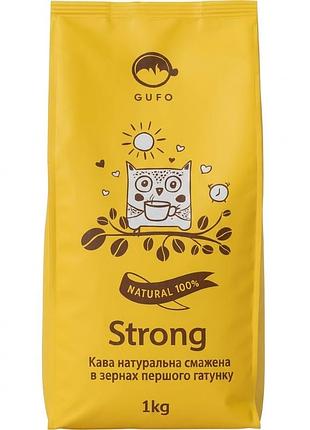Кава в зернах gufo strong 1 кг