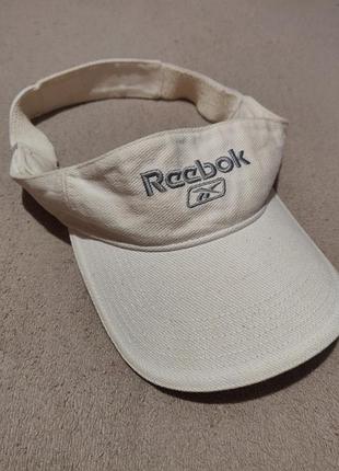 Козырек reebok белый падел
