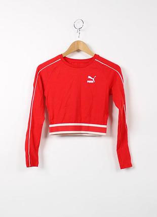 Лонг кофта спортивная укороченная женская puma