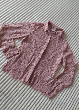 Блуза с длинным рукавом zara, euro s