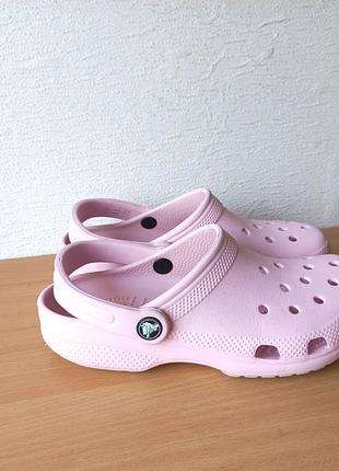 Красивые кроксы сабо шлепанцы crocs j4/36-37р. стелька 23,5 см