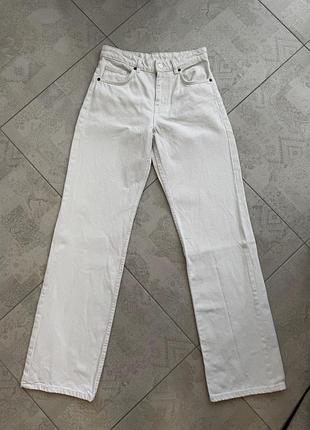 Zara белые джинсы 36/26 s