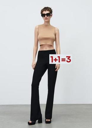 1+1=3 🎁 шикарный трикотажный кроп топ от zara