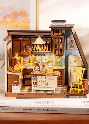 Конструктор 3d мини-домик robotime rolife baking kitchen dg172 3