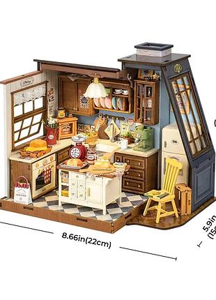 Конструктор 3d мини-домик robotime rolife baking kitchen dg172 7