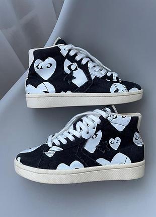 Жіночі кросівки converse x comme des garçons