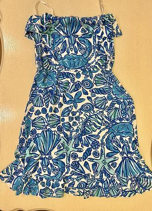 Сукня lilly pulitzer трикотаж 96% район, 4% спандекс
