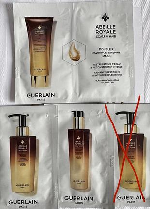 Набір guerlain abeille royale scalp&hair догляд за волоссям 3 шт. доступний до замовлення до 3 серпня!