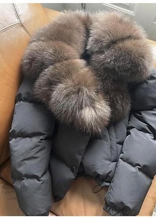 Курточка пуфан,длина 55 см