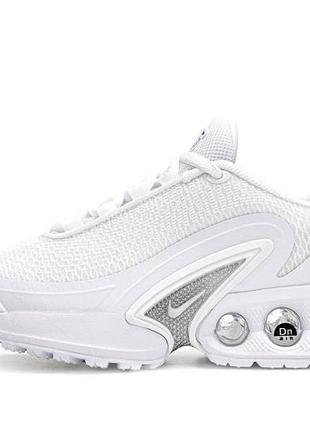 Білі кросівки унісекс nike air max dn white grey х ейр макс 40