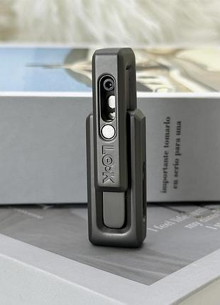 Edc фіджет іграшка слайдер спінер магнітний xlock fidget toy антістрес клацалка (сірий)