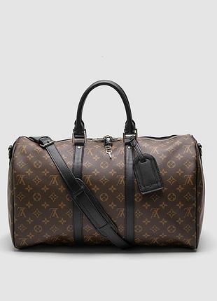 💎 louis vuitton keepall bandouliere 45 brown canvas