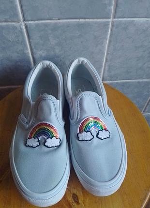 Кросівки  мокасини vans 33 розмір