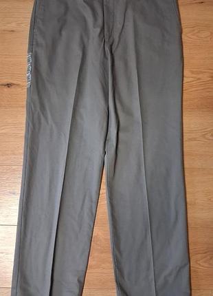 Брюки штани чіноси chino чоловічі сірі dockers довгі, розмір xl - 2xl.
