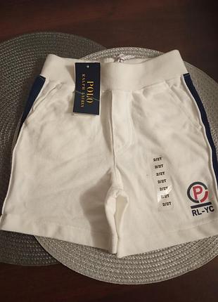 Шортики polo ralph lauren 86-92