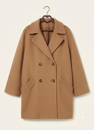 Винтажное верблюжье пальто бойфренд camel the edinburgh collection.