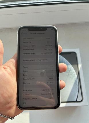 Iphone xr 64 гб білий neverlock 4