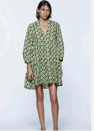 Невесомое, воздушное, летнее платье, платье платье zara