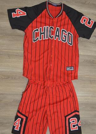 Мужской баскетбольный костюм chicago bskt / m размер