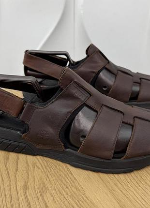 Оригінальні шкіряні сандалі timberland