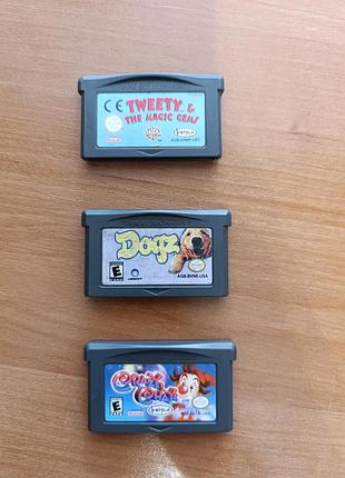 Картриджи nintendo gba game boy advance