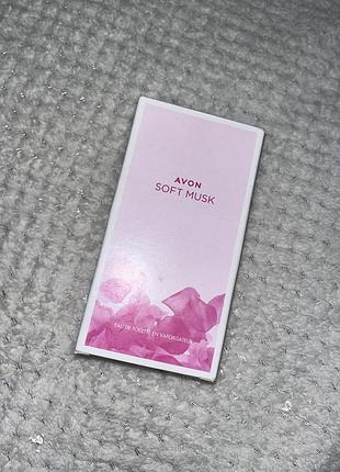 Avon soft musk туалетна вода 50мл