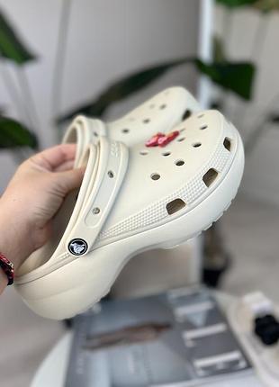 Жіночі крокси від crocs classic platform clog 40-41 розмір