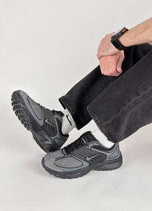 Мужские кроссовки nike air pegasus wave grey black 3