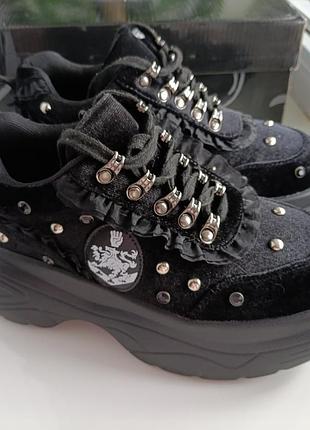 Кросівки жіночі koi footwear x twilight olympic coven crest готичні на платформі 36 розмір