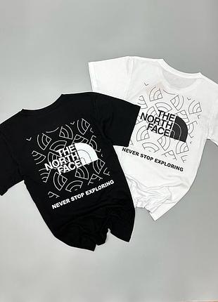 Футболка біла + футболка чорна tnf nse артикул: t0039