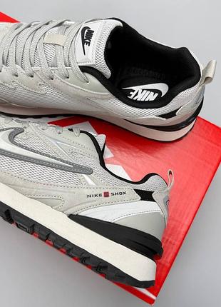 Мужские кроссовки nike waffle s beige grey black 2