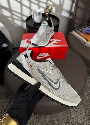 Мужские кроссовки nike waffle s beige grey black 6