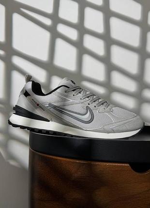 Мужские кроссовки nike waffle s beige grey black 8